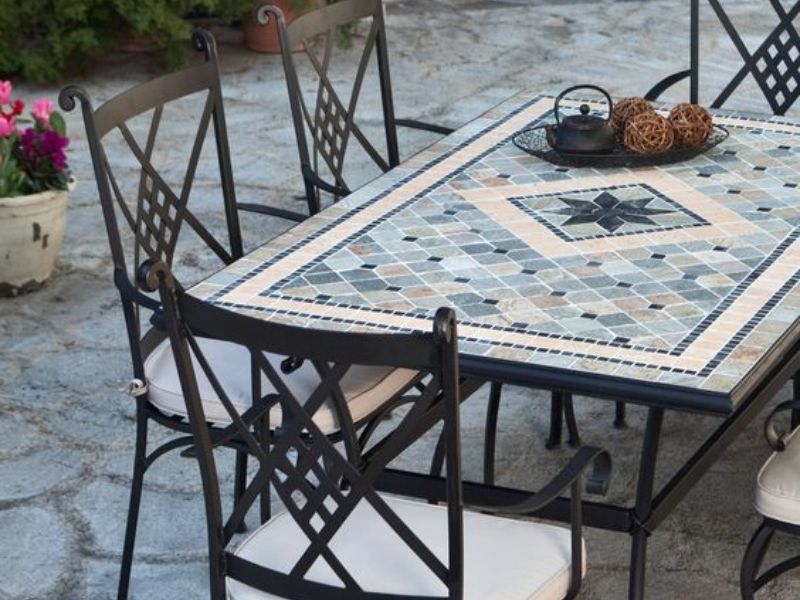 Table Marble Pattern Modern Dining Table Design: Ideas for 8,6,4 seaters