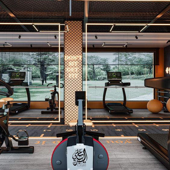 30+ Gym Interior Designs: Tips for Colours, Accessories