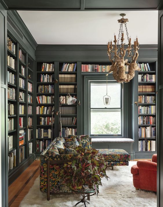 30 Home Library Design Tips For Small Room Accessories More
