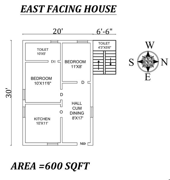 25 Stunning 2BHK House Plan Ideas: Designs for