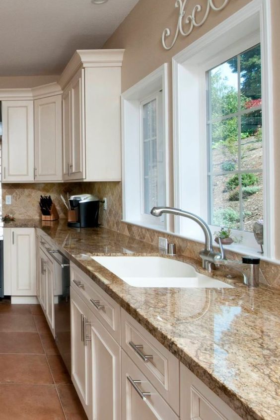 25+ Granite Kitchen Platform Designs: Colour Combinations, Types