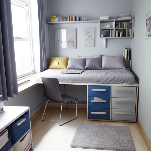 30+ Bedroom Design Ideas for Small Rooms: Traditional, Budget