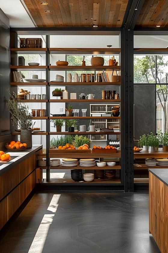 15 Trendy kitchen shelf designs to elevate your cooking space