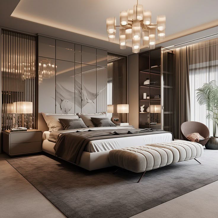 40+ Glamorous bedroom interior design ideas in 2025
