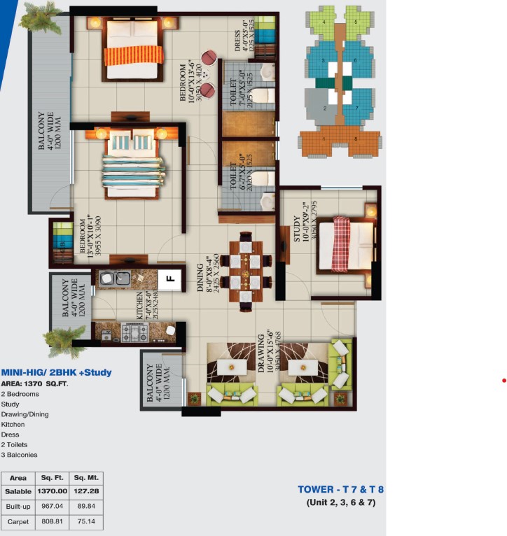 Paying Guest / Hostel / PG in Panchsheel Wellington Crossing Republik ...