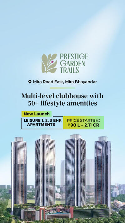 Prestige Garden Trails, Mira Road East, Mira Bhayandar Price